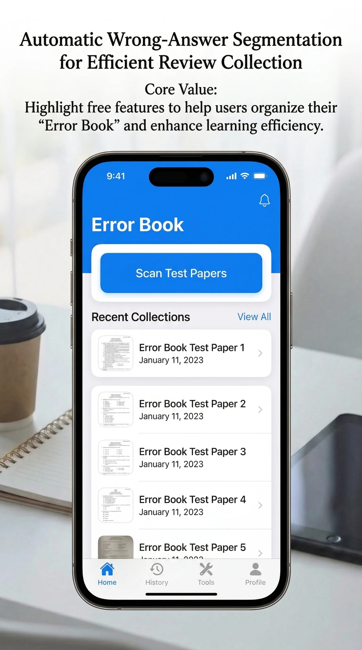 Wrong question cropping and review flow